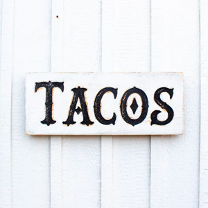 Taco Sign